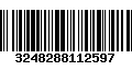 Código de Barras 3248288112597