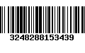 Código de Barras 3248288153439