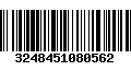 Código de Barras 3248451080562