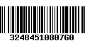 Código de Barras 3248451080760