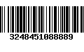 Código de Barras 3248451088889