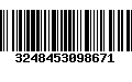 Código de Barras 3248453098671