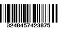 Código de Barras 3248457423875