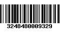 Código de Barras 3248480009329