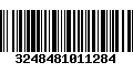 Código de Barras 3248481011284