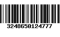 Código de Barras 3248650124777