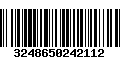 Código de Barras 3248650242112