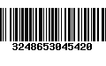 Código de Barras 3248653045420