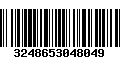 Código de Barras 3248653048049