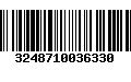 Código de Barras 3248710036330