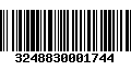 Código de Barras 3248830001744