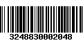 Código de Barras 3248830002048