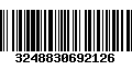 Código de Barras 3248830692126