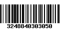 Código de Barras 3248840303050