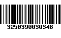 Código de Barras 3250390030348