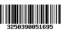 Código de Barras 3250390051695