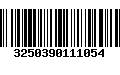 Código de Barras 3250390111054