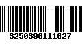 Código de Barras 3250390111627