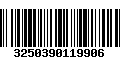 Código de Barras 3250390119906