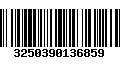 Código de Barras 3250390136859