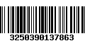 Código de Barras 3250390137863