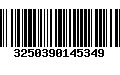 Código de Barras 3250390145349