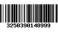 Código de Barras 3250390148999