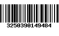 Código de Barras 3250390149484