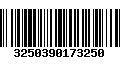 Código de Barras 3250390173250