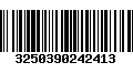 Código de Barras 3250390242413