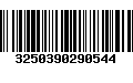 Código de Barras 3250390290544