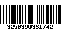 Código de Barras 3250390331742