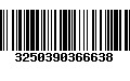 Código de Barras 3250390366638