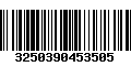 Código de Barras 3250390453505