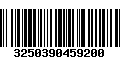 Código de Barras 3250390459200