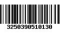 Código de Barras 3250390510130