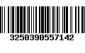 Código de Barras 3250390557142