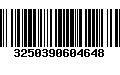 Código de Barras 3250390604648