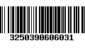 Código de Barras 3250390606031