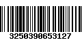 Código de Barras 3250390653127