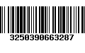 Código de Barras 3250390663287