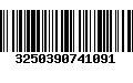 Código de Barras 3250390741091