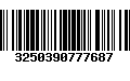 Código de Barras 3250390777687