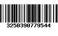 Código de Barras 3250390779544