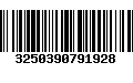 Código de Barras 3250390791928