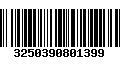 Código de Barras 3250390801399