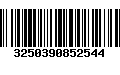 Código de Barras 3250390852544