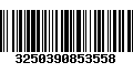 Código de Barras 3250390853558