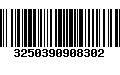 Código de Barras 3250390908302