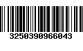 Código de Barras 3250390966043